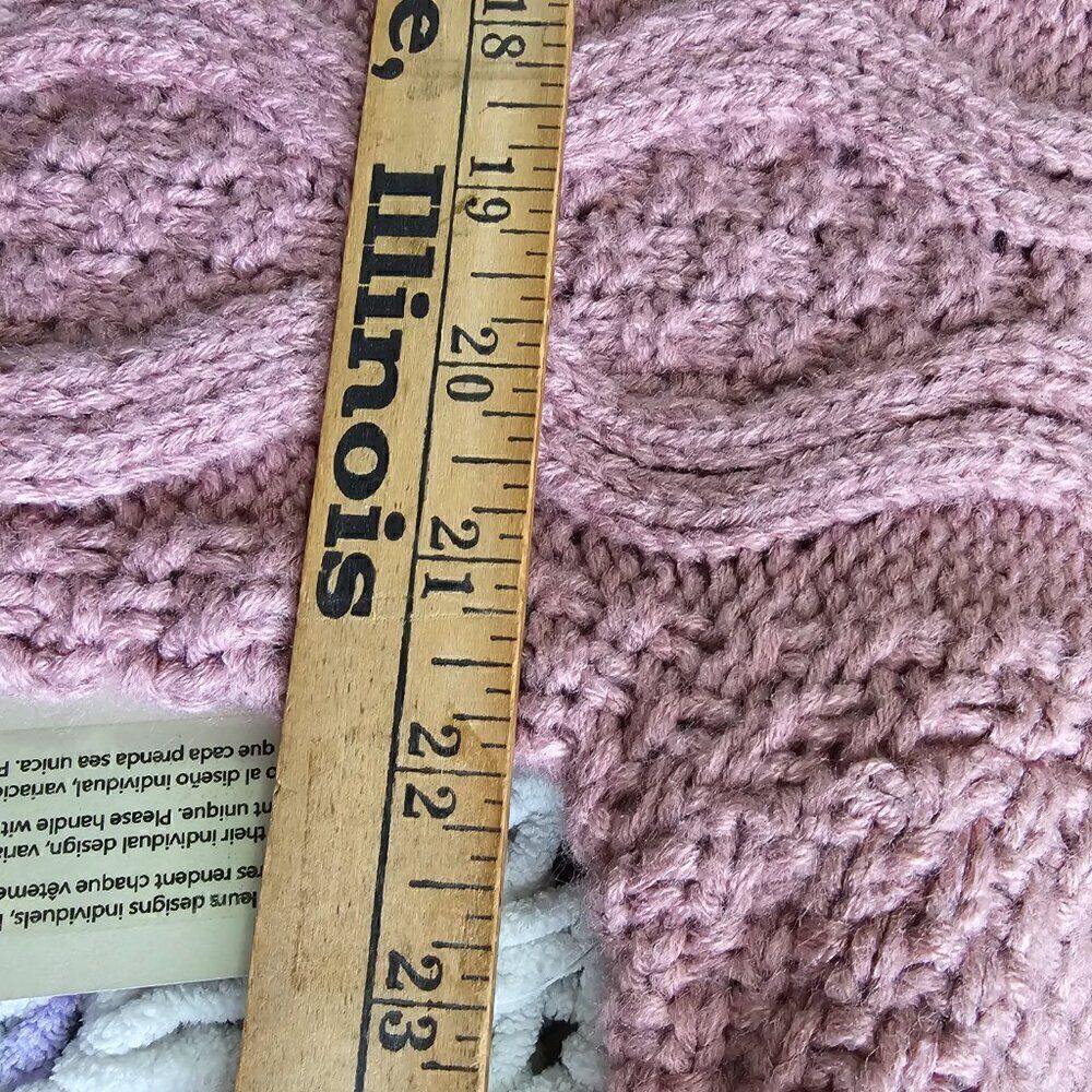 NWT RD STYLE PINK CHUNKY PULLOVER SWEATER COZY SIZE M - Picture 16 of 16